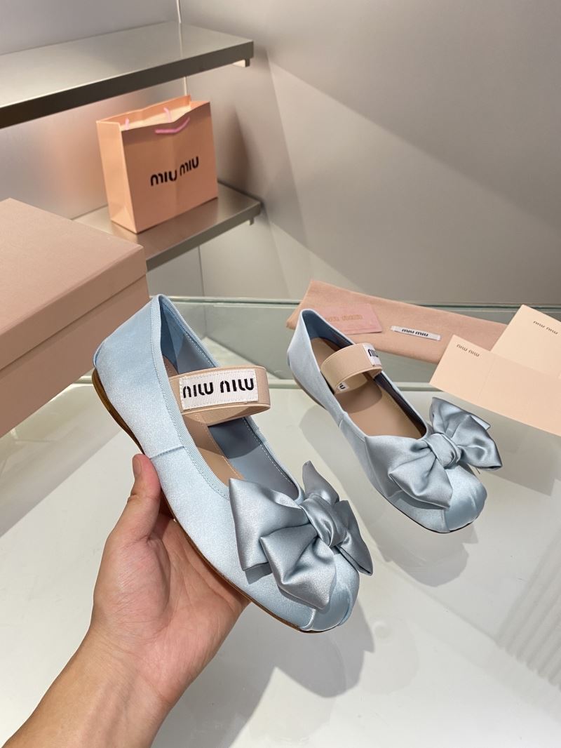 Miu Miu flat shoes